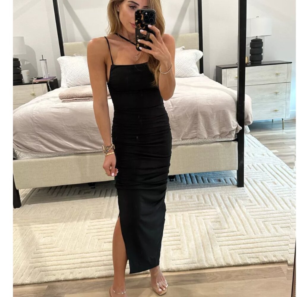 NEW Abercrombie Black Midi XS